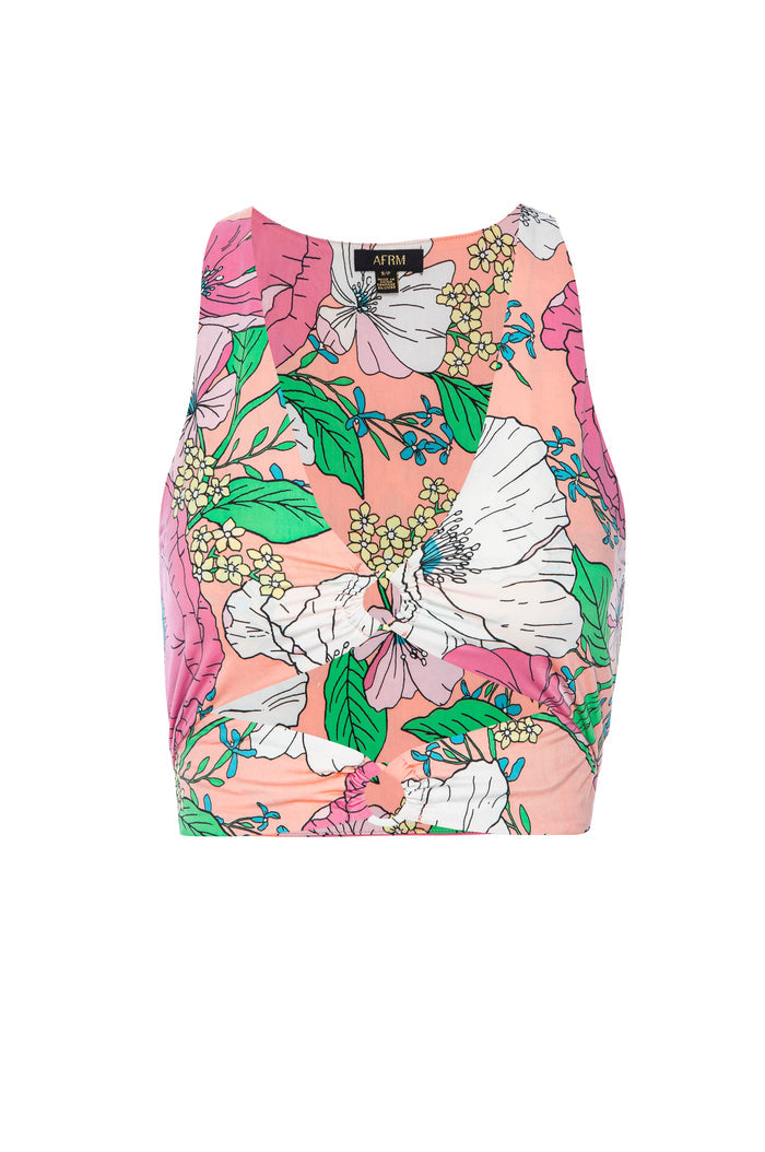 Darya Top - Spring Blush Bouquet