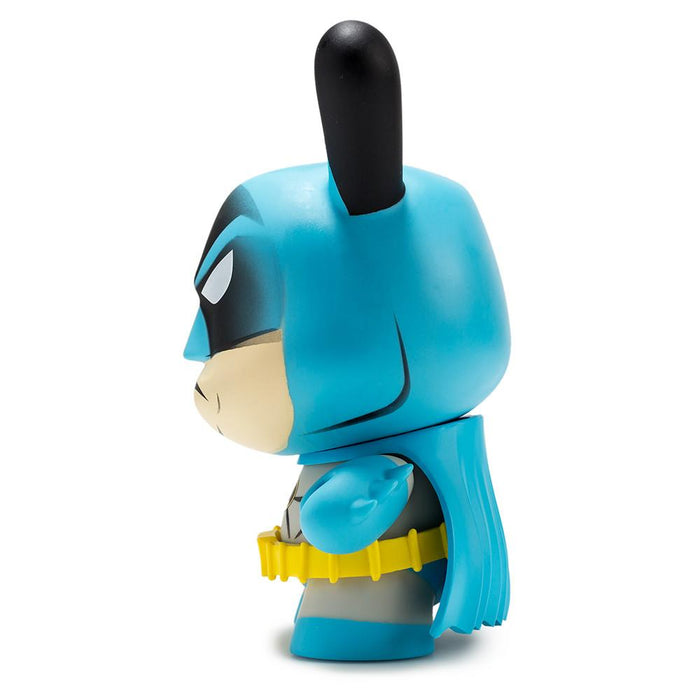 Vintage Batman 5-inch Dunny art figure by Tristan Eaton featuring black design and comic-inspired details.