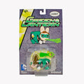 Green Lantern DC Labbit vinyl figure by Warner Bros., 2.5 inches tall, featuring a vibrant green design and detailed character details.