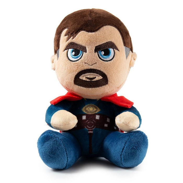 Marvel Doctor Strange Phunny plush toy by Kidrobot featuring a soft, detailed plush figure of Doctor Strange in his iconic costume.