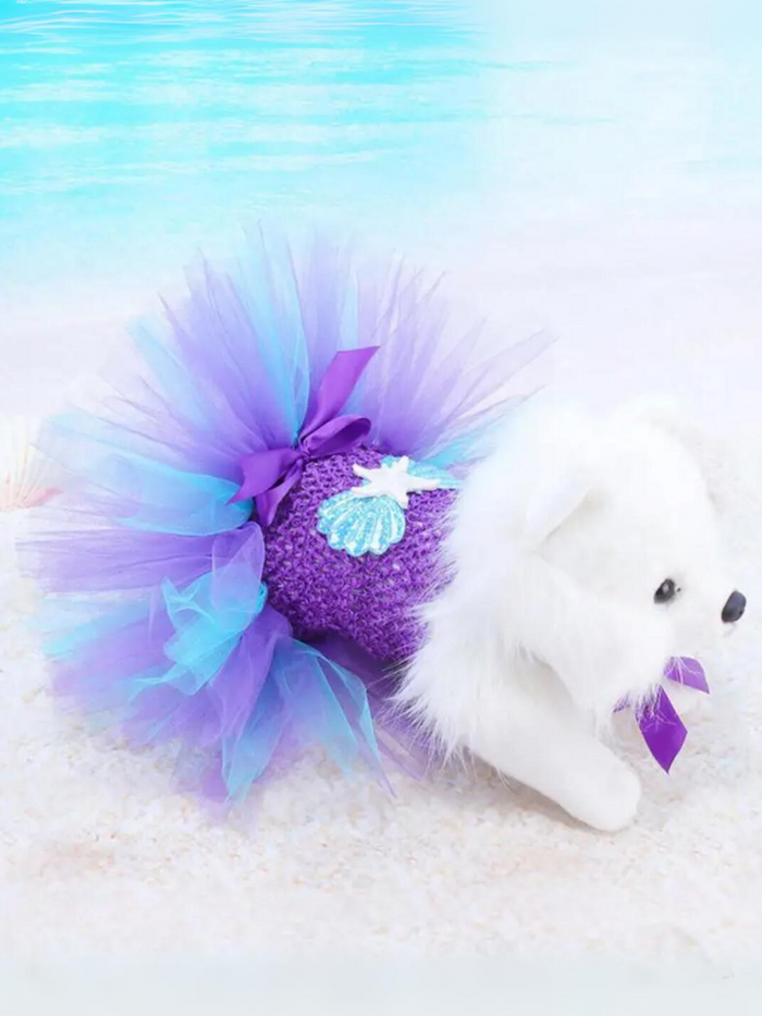 Dog Mermaid CuteTutu Dress Halloween Costume Mia Belle Girls