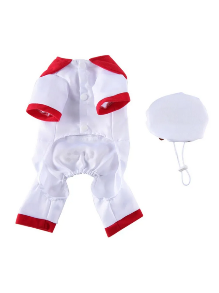 Dog Pawsitively Adorable Chef Halloween Costume Mia Belle Girls