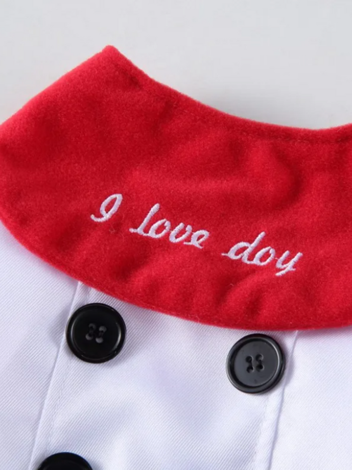 Dog Pawsitively Adorable Chef Halloween Costume Mia Belle Girls