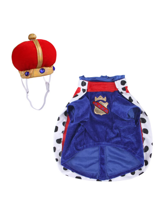 Dog Royal King Halloween Costume Mia Belle Girls