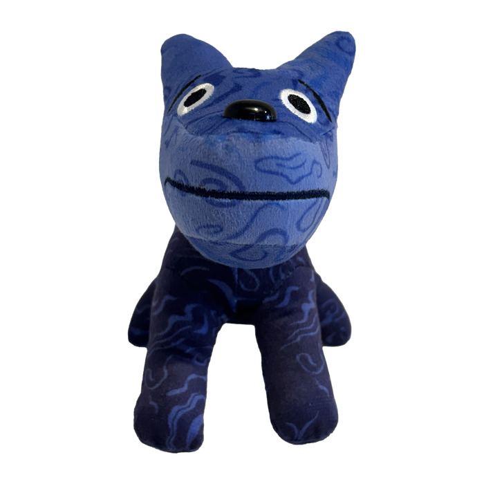 Blue James Marriott dog plush toy