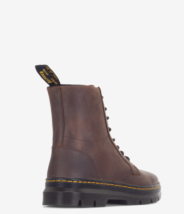 Dr. Martens Combs Crazy Horse Leather Boot - Gaucho