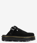 Dr. Martens Zebzag Suede Slingback Platform Mule - Blacksuede