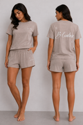 Dreamy Cotton Pyjama Set - Olive