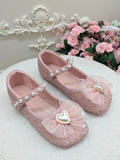 Dress Up Doll Tulle Bow Mary Jane Shoes By Liv and Mia Mia Belle Girls