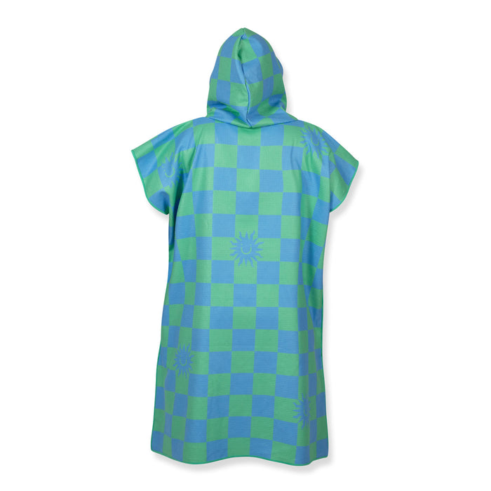 DT26 | Checked Out Jade Poncho Towel