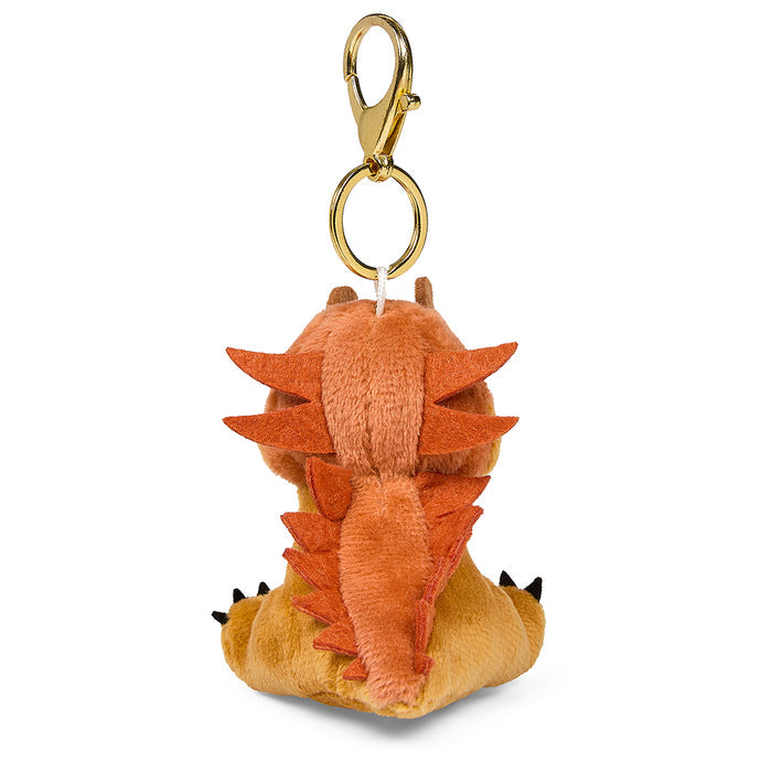 Dungeons & Dragons 3-inch plush charm featuring Tarrasque from Wave 3, soft collectible plush toy with detailed character design.