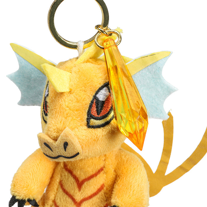 Dungeons & Dragons 50th Anniversary Wyrmlings 3-inch plush collectible charm featuring colorful dragon designs.