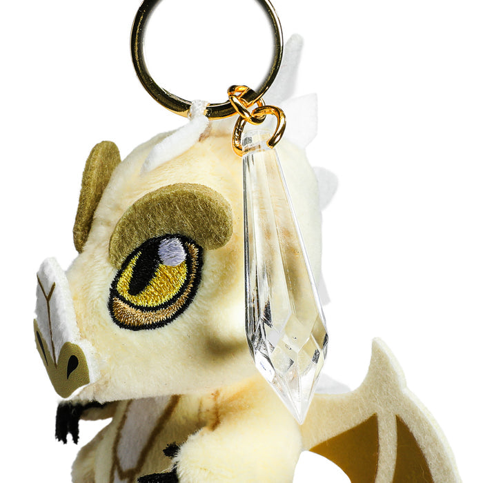 Dungeons & Dragons 50th Anniversary Wyrmlings plush collectible charm, 3-inch soft and detailed dragon plush toy.