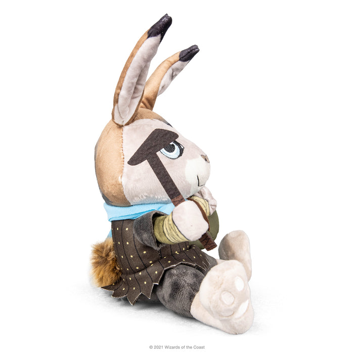 Dungeons & Dragons Agdon Longscarf 7-inch Phunny plush by Kidrobot, featuring soft fabric and detailed character design.