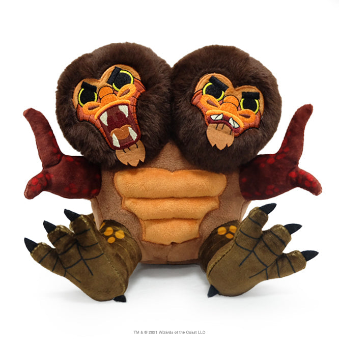 Dungeons & Dragons Demogorgon Phunny Plush by Kidrobot showing a soft, detailed demogorgon character plush toy from the tabletop game.