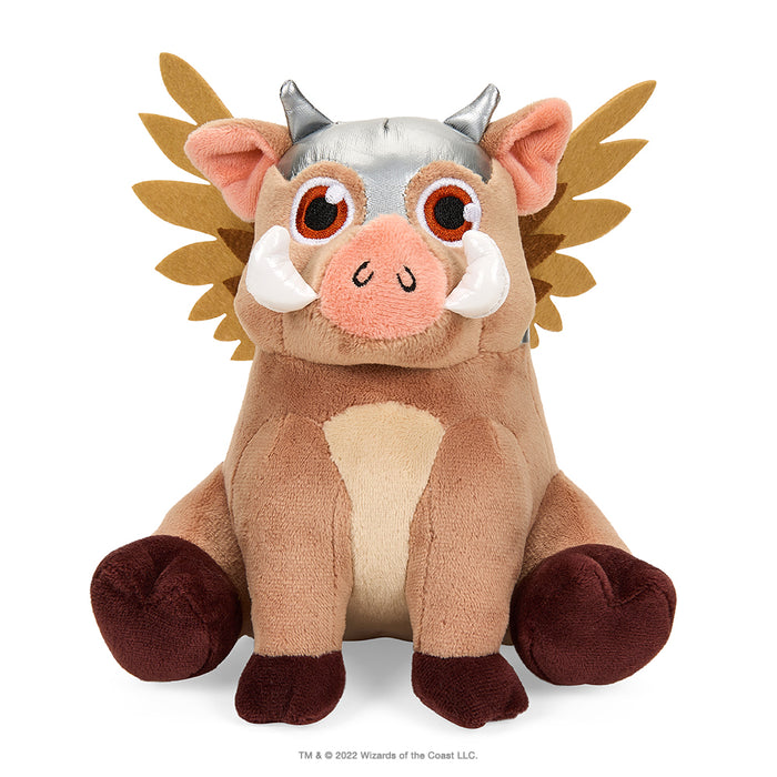 Dungeons & Dragons Giant Space Swine Phunny Plush toy, soft and detailed plush with space-themed design and D&D branding.