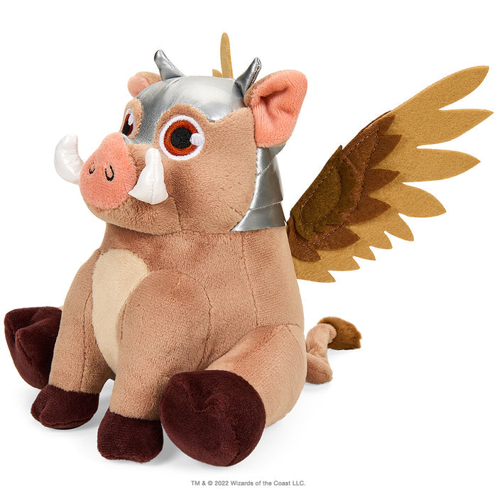 Dungeons & Dragons Giant Space Swine Phunny Plush, soft stuffed toy with detailed space-themed design and plush texture.