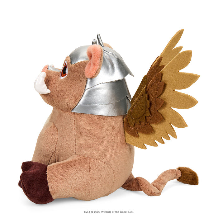 Dungeons & Dragons Giant Space Swine Phunny Plush toy with detailed plush fabric and vibrant colors, featuring a whimsical space-themed pig design.