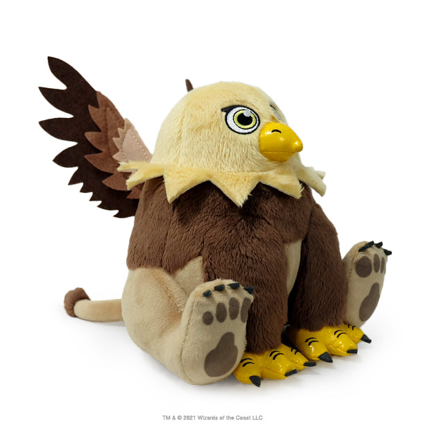 Dungeons & Dragons Griffon Phunny Plush by Kidrobot featuring a soft plush griffon with detailed fantasy design.