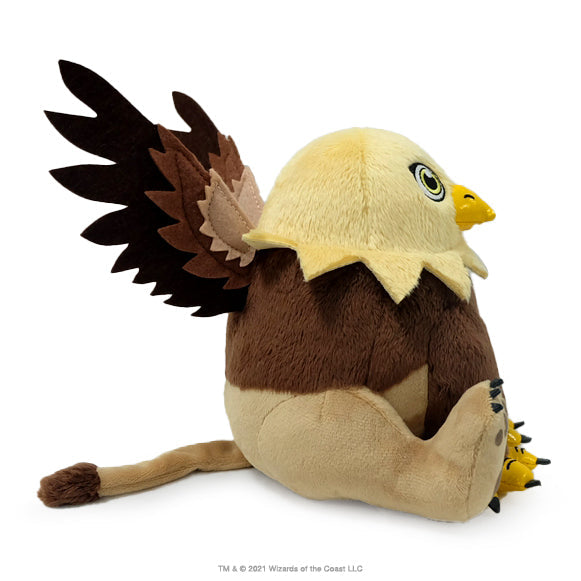 Dungeons & Dragons Griffon Phunny Plush by Kidrobot, soft and detailed plush toy featuring a griffon character from the game.