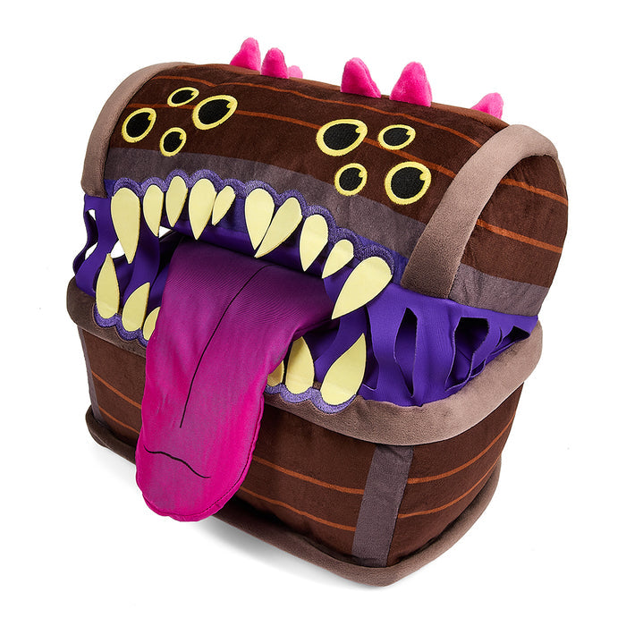 Dungeons & Dragons Honor Among Thieves Mimic glow-in-the-dark plush, 11-inch soft toy from Dungeons & Dragons brand.