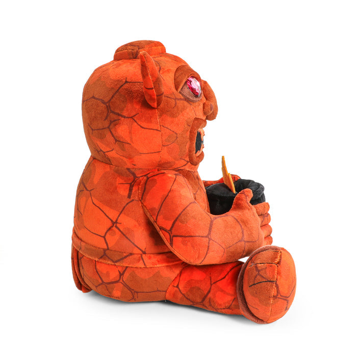 Dungeons & Dragons 13-inch Sacred Statue plush toy celebrating 50th anniversary, soft and detailed with D&D branding.