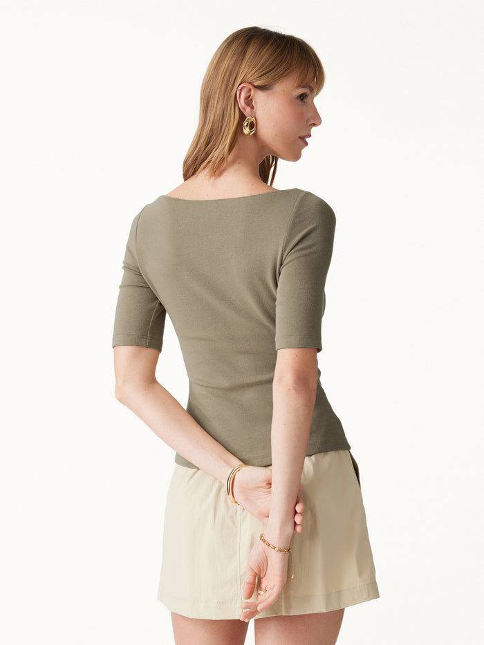 OGLmove Eco-Mousse® Elbow Sleeve Bra Top