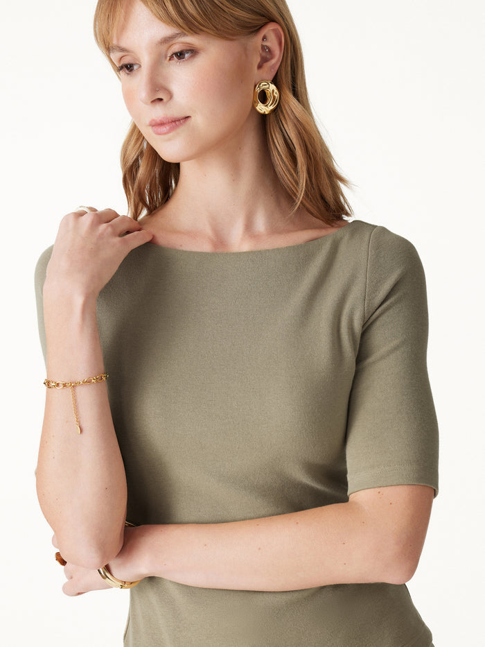 OGLmove Eco-Mousse® Elbow Sleeve Bra Top