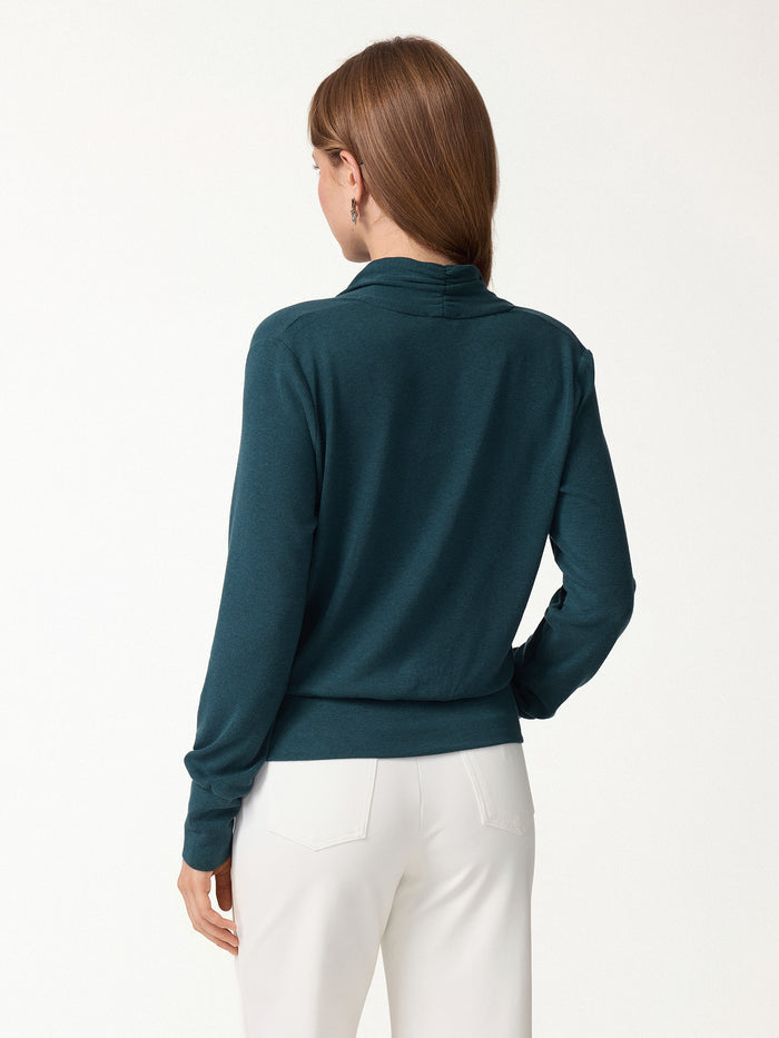 OGLmove Eco-Mousse® Long Sleeve Banded Hem Top
