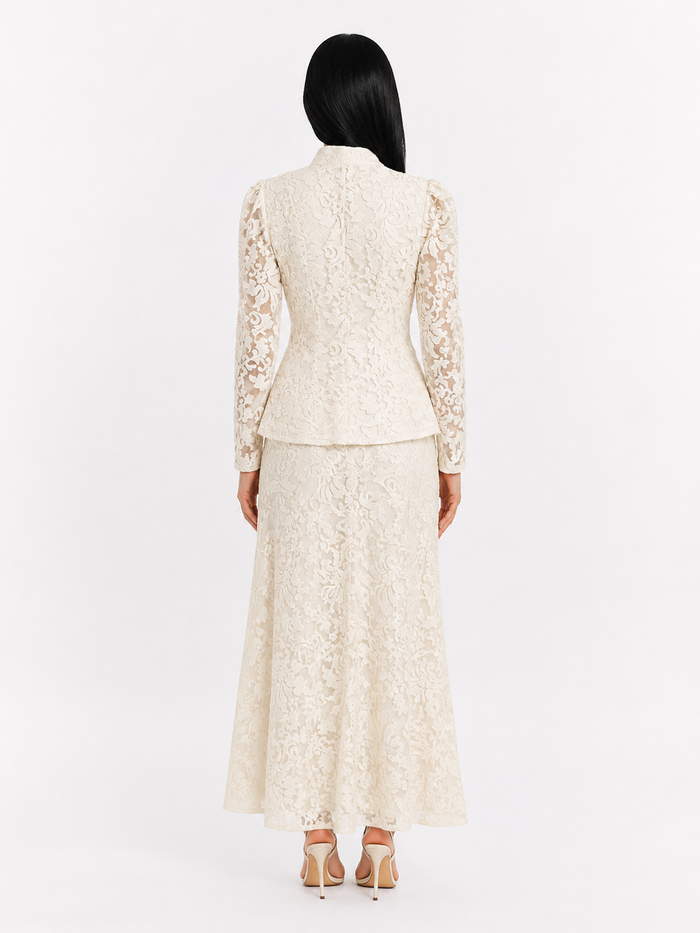 Elegant Lace Two-Piece Set - Classic