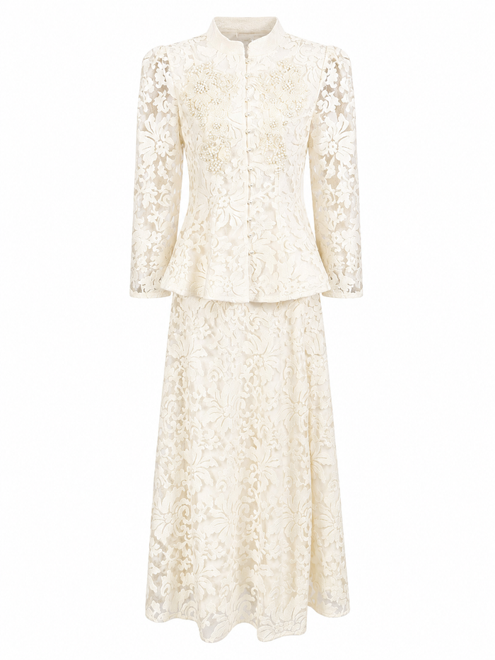 Elegant Lace Two-Piece Set - Classic