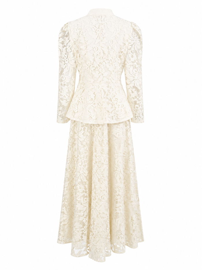 Elegant Lace Two-Piece Set - Classic