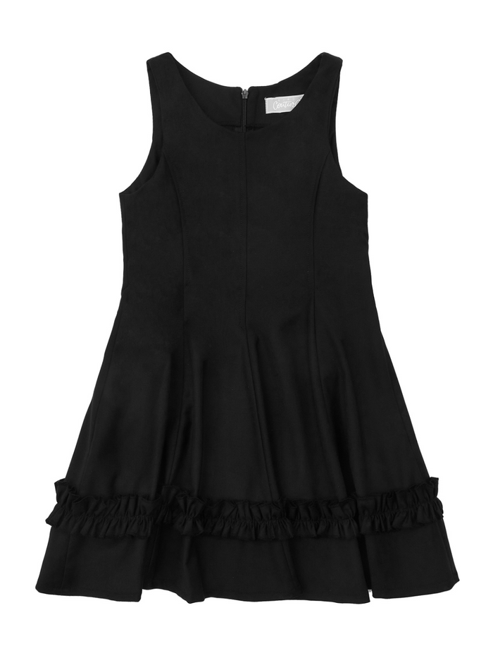 Elegant Ruffled Tier & Bow Accent Dress by Kids Couture Mia Belle Girls