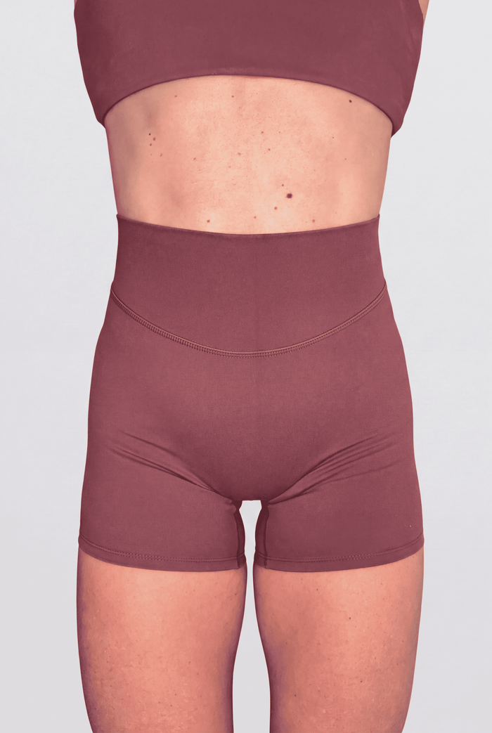 Embody Booty Shorts - Raspberry -  Size S