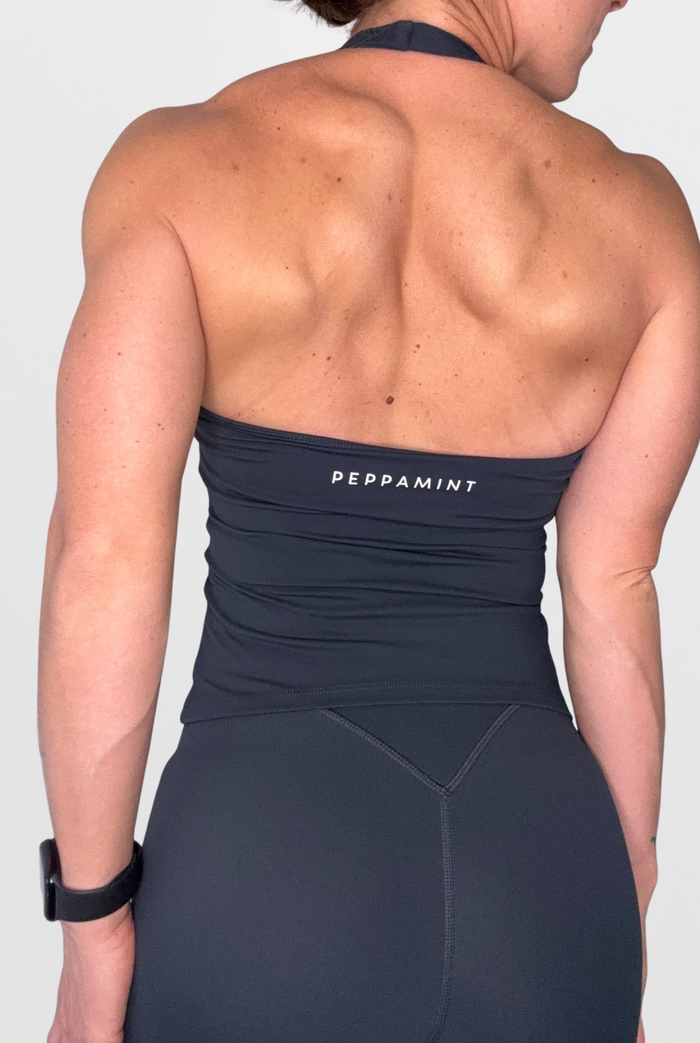 Embody Halter Tank - Hazelnut - Size S