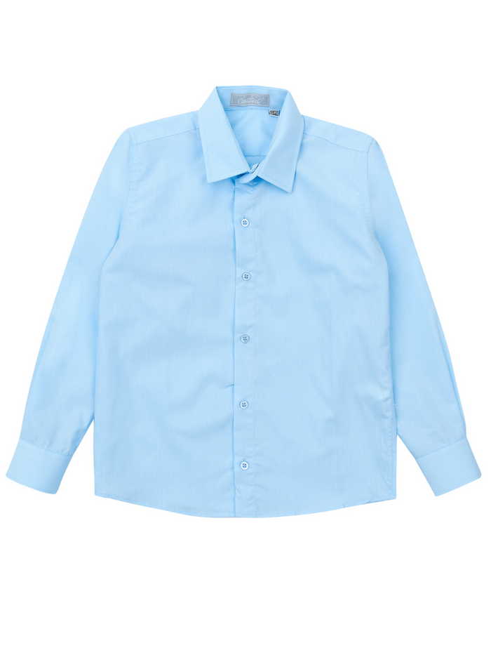 Essential Blue Button Down Shirt by Kids Couture Mia Belle Girls