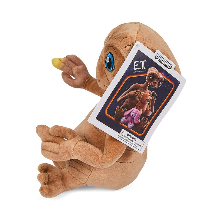 E.T. the Extra-Terrestrial 40th Anniversary 7.5-inch Phunny plush toy featuring E.T. with expressive eyes and soft fabric.