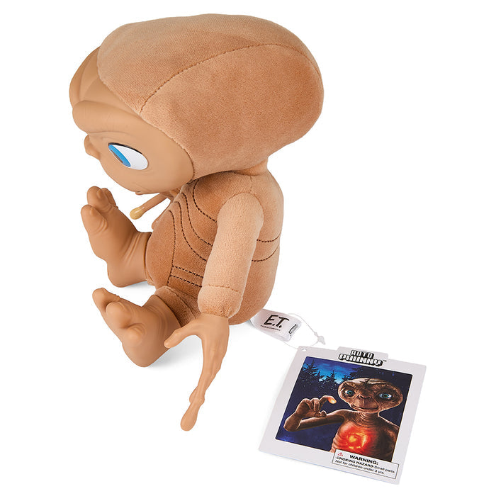 E.T. the Extra-Terrestrial 8-inch Roto Phunny plush toy, soft and cuddly E.T. character from the classic sci-fi movie.