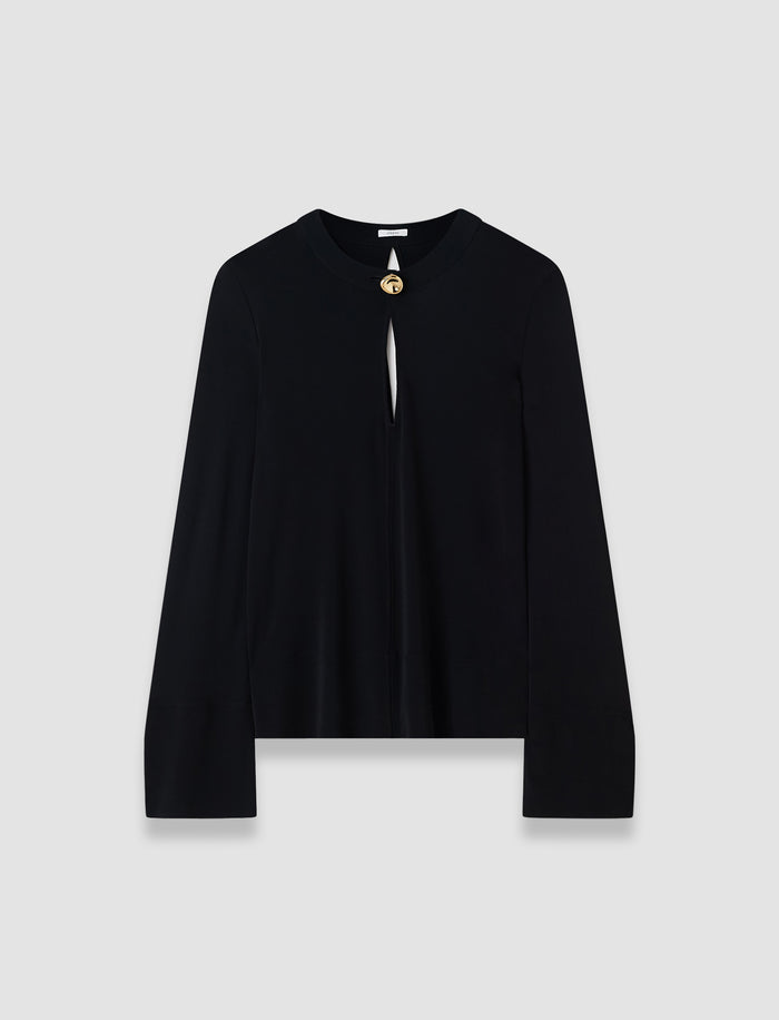 Fabiola Fluid Jersey Blouse