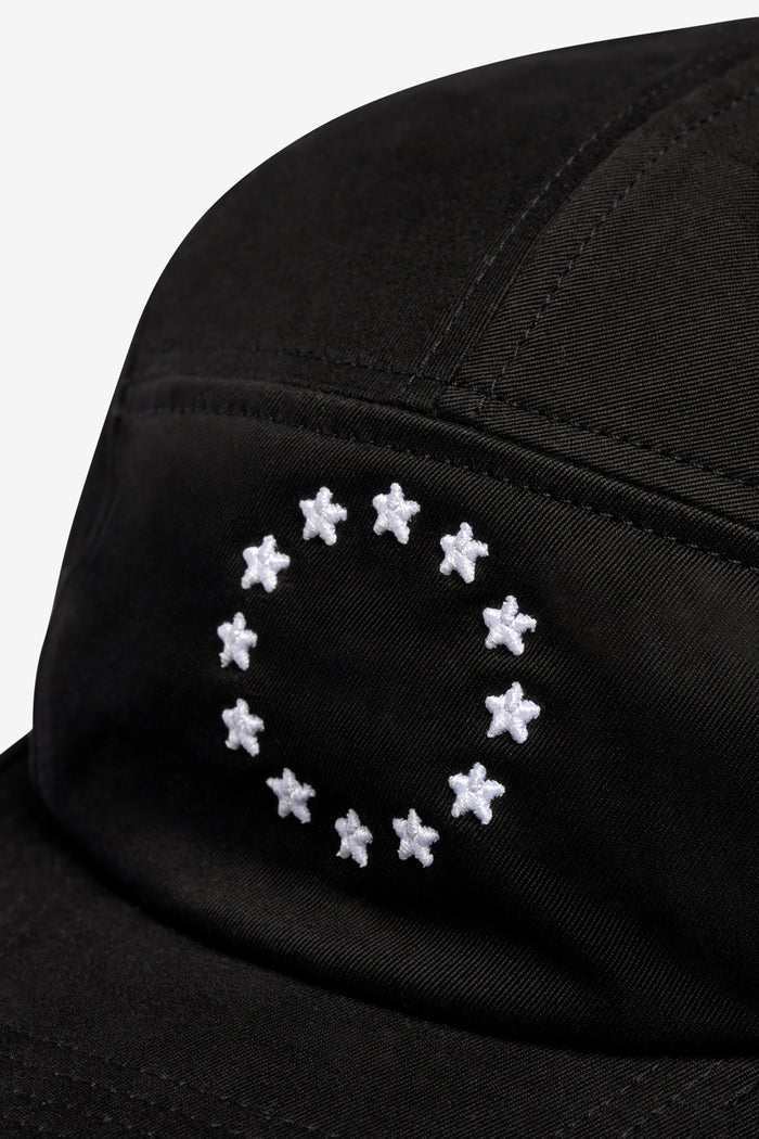 FIVE PANELS CAP EUROPA ONE SIZE / BLACK
