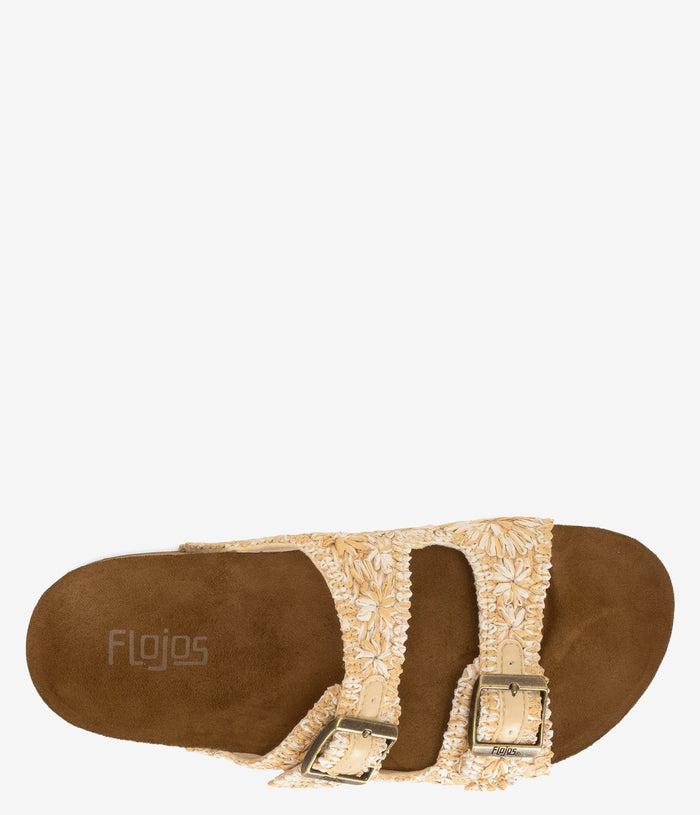 Flojos Chica Slide Sandal - Beige
