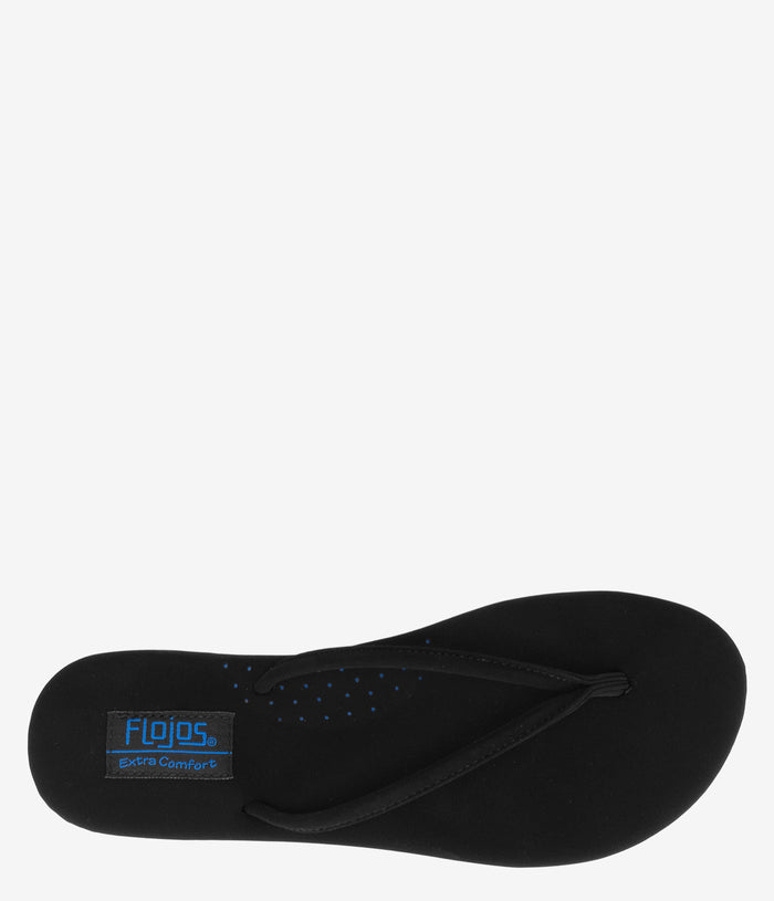 Flojos Fiesta 2.0 Flip Flops - Black