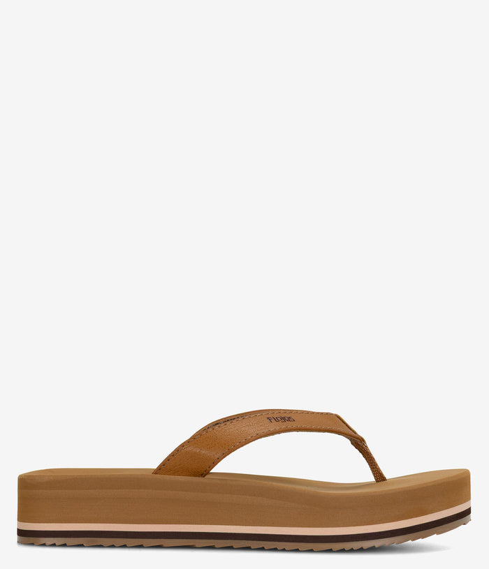 Flojos Sally Platform Sandal - Tan Serape