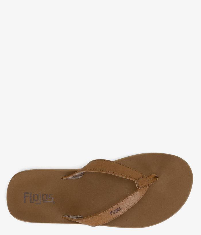 Flojos Sally Platform Sandal - Tan Serape