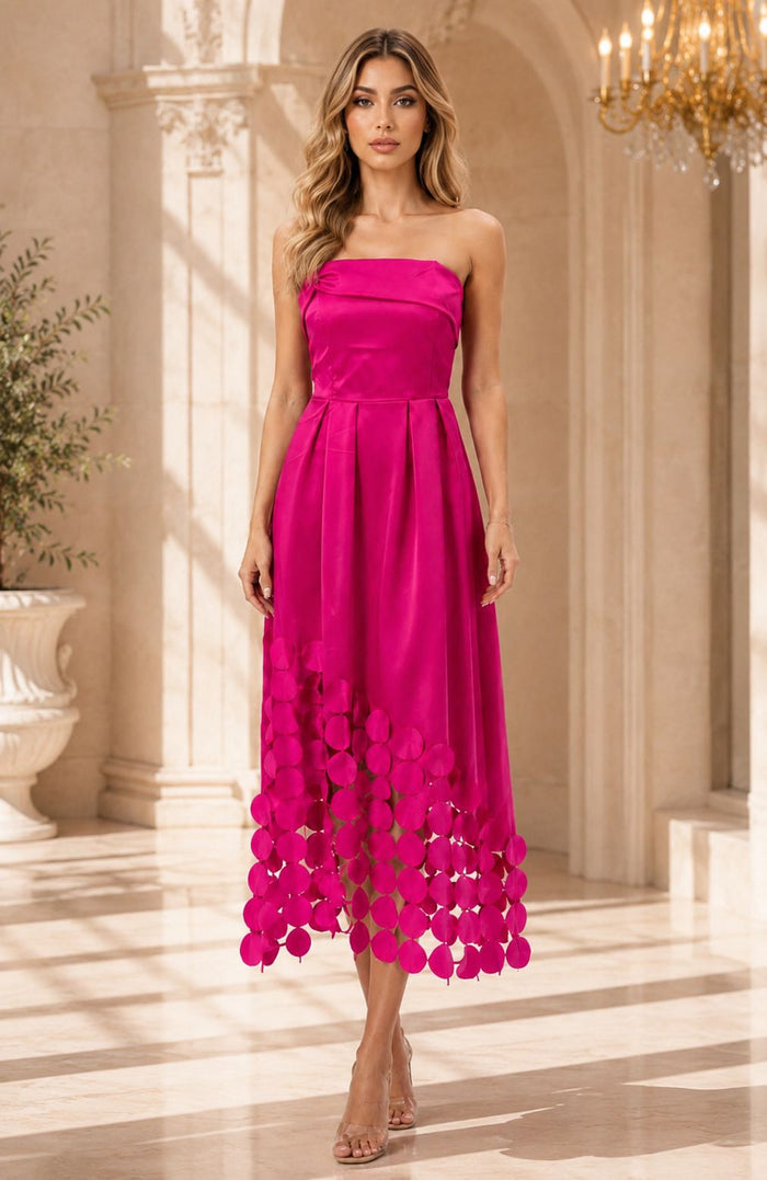 Floral Petal Maxi Dress - Bloom