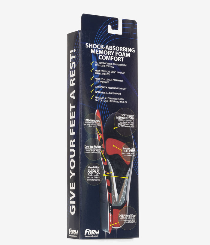 FORM Memory Foam ESD Insole - No Color