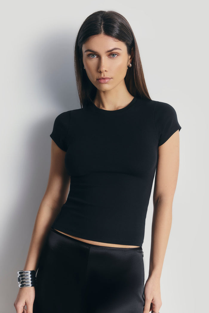 Formal Satin Ultra Wide Leg Trousers - Black