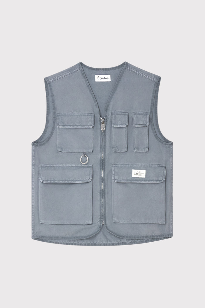 ÉTUDES FREE TWILL DYED PEWTER OUTERWEAR 1