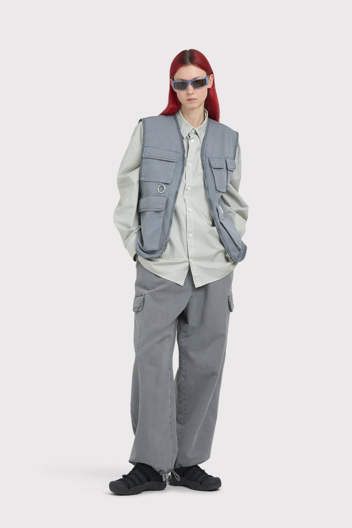 ÉTUDES FREE TWILL DYED PEWTER OUTERWEAR 7