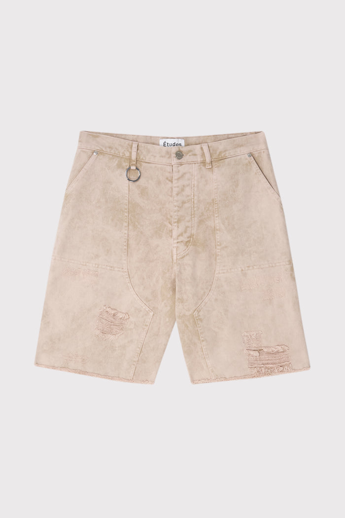 ÉTUDES FRICHE SHORT DENIM DYED SAND SHORTS 1